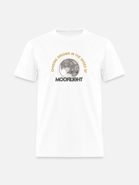 Celestial Moonlight Dream Illustration - Men's T-Shirt - white