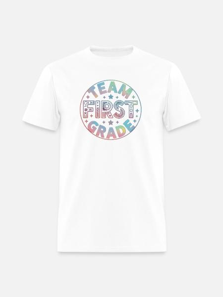 Team First Grade Back To School - Men's T-Shirt - white