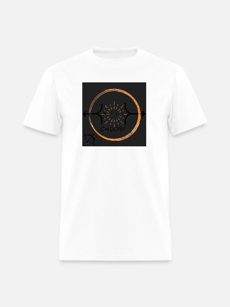 Choose Your Path Emblem - Men's T-Shirt - white