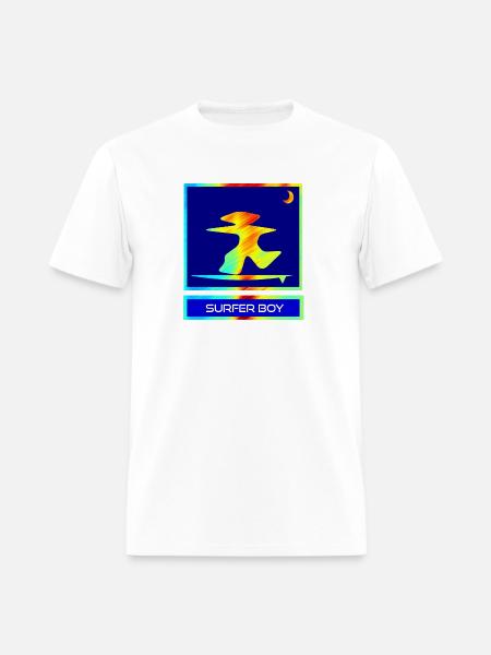 Surfer Boy - Men's T-Shirt - white