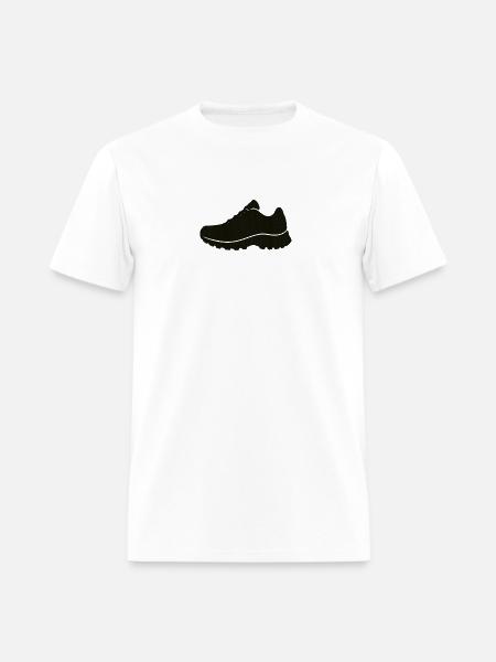 Jetblack Sneaker Silhouette - Men's T-Shirt - white