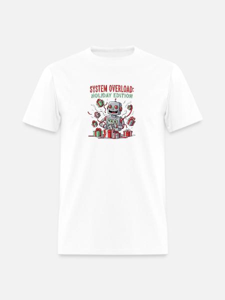 System Overload Holiday - Men's T-Shirt - white