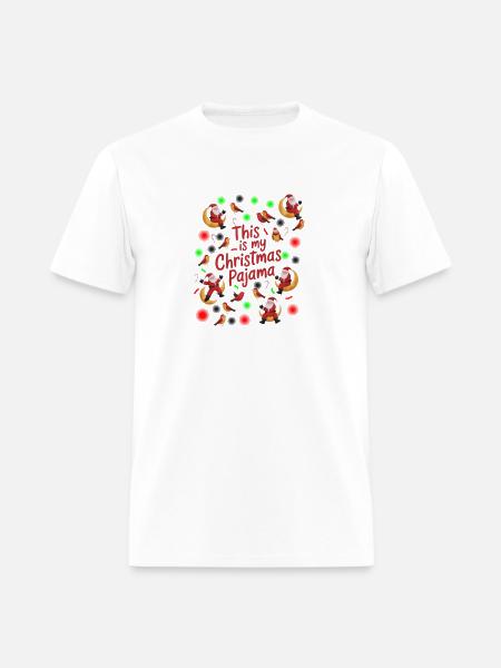 This Is My Christmas Pajama - Men's T-Shirt - white