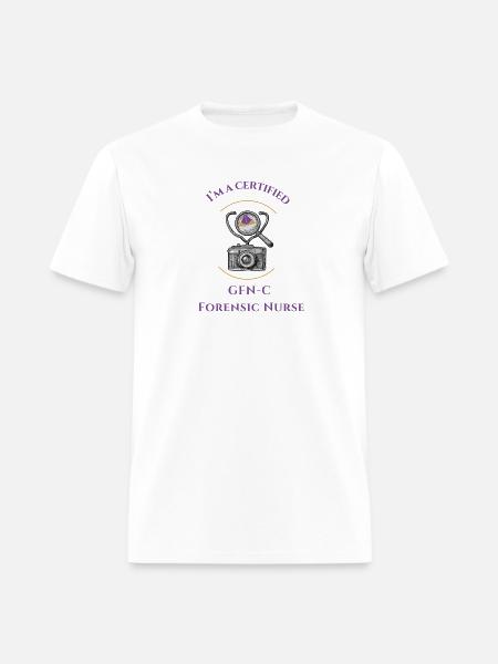 Certified Forensic Nurse GFN-C - Men's T-Shirt - white