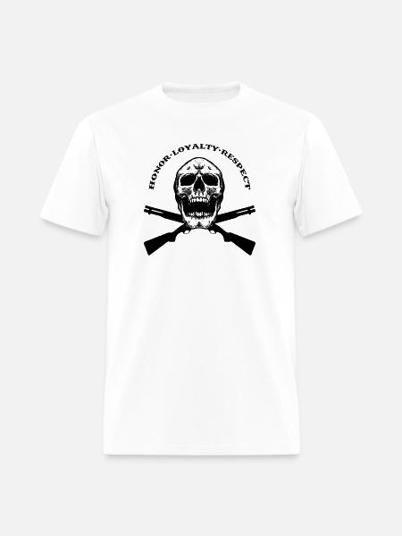 HONOR LOYALTY RESPECT - Men's T-Shirt - white