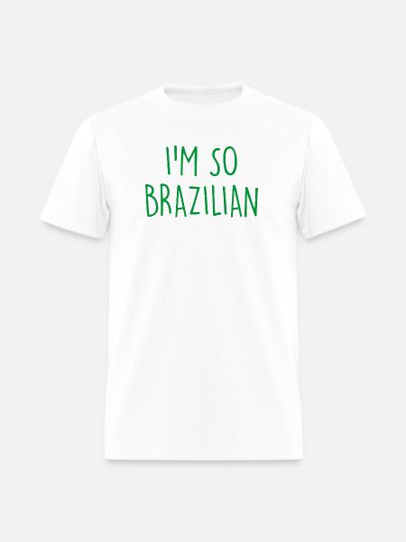 I'm so Brazilian Brazil - Men's T-Shirt - white