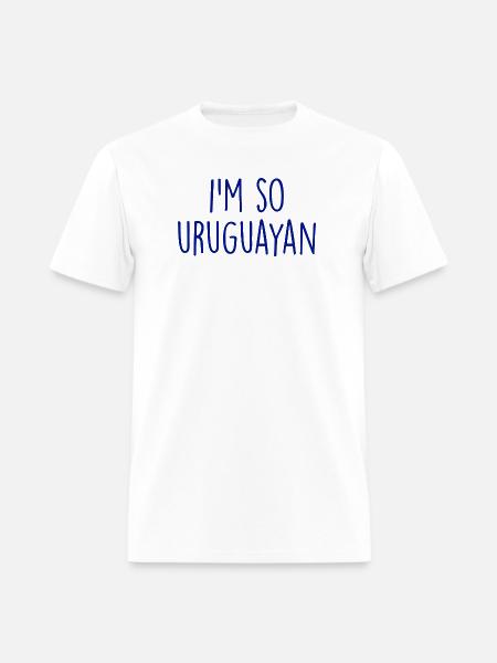 I'm so Uruguayan - Men's T-Shirt - white