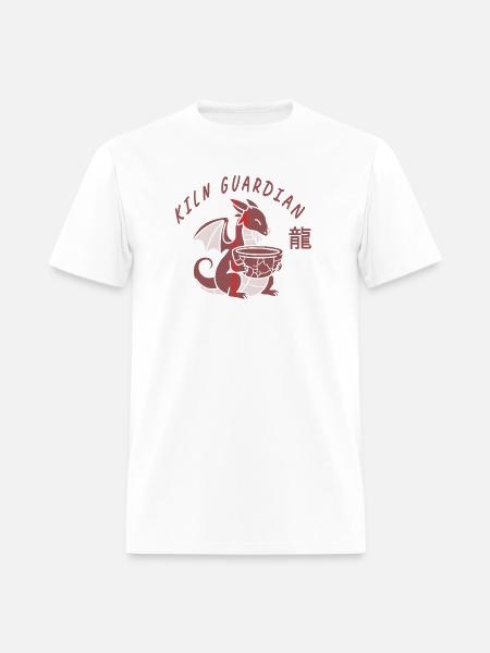 Kiln Guardian Dragon - Men's T-Shirt - white