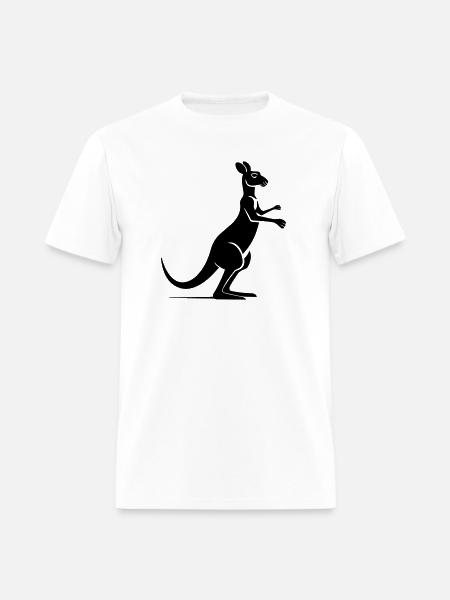 kangaroo - Men's T-Shirt - white