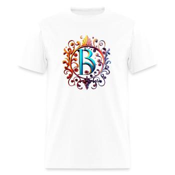 creativity - Men's T-Shirt - white - Front - Jose (178cm)