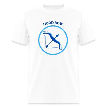 Bow and Arrow HOOD - Men's T-Shirt - white - Front - Jose (178cm)