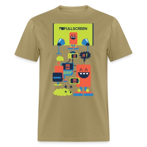 robots - Men's T-Shirt