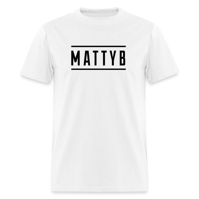 MattyB White Logo