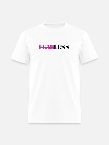 Fearless - Men's T-Shirt - white