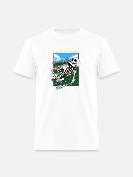 Rest in Spring - Men's T-Shirt - white
