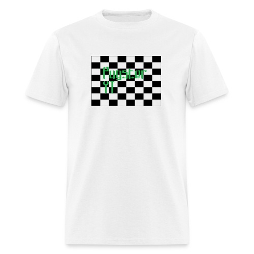 Checkers Pug - Men's T-Shirt