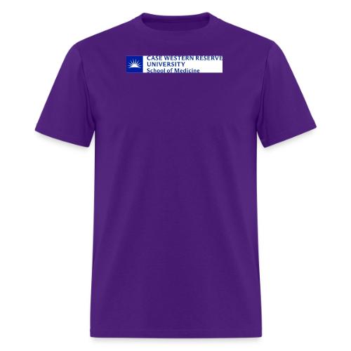 SOM New logo CWRU CMYK BLUE - Men's T-Shirt