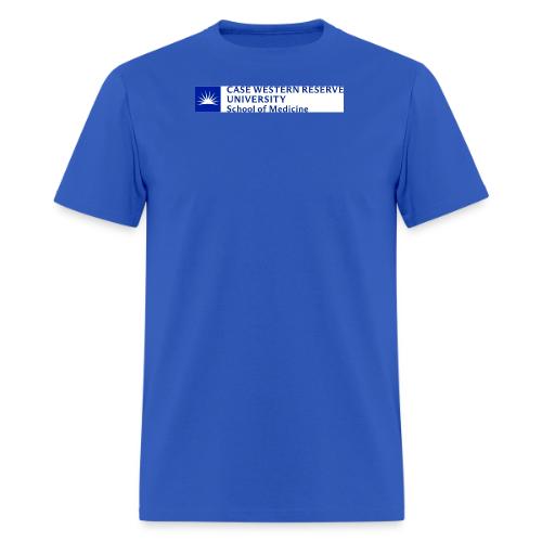 SOM New logo CWRU CMYK BLUE - Men's T-Shirt