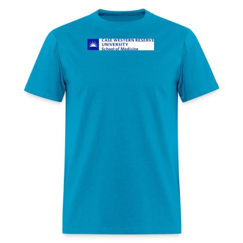 SOM New logo CWRU CMYK BLUE - Men's T-Shirt