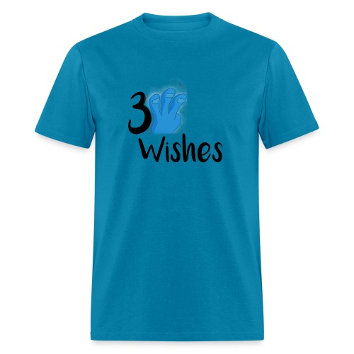 3 Wishes Abstract Design. - Men's T-Shirt