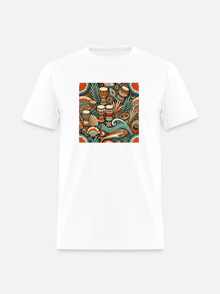 Island Rhythms - Men's T-Shirt - white