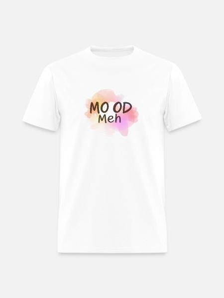 mood meh - Men's T-Shirt - white
