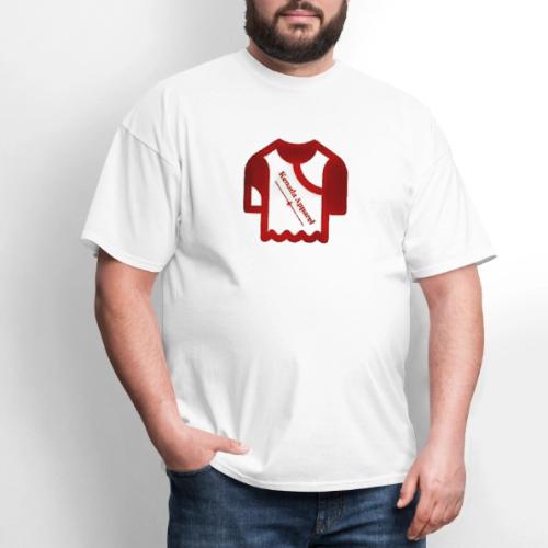 Kenada Logo white spray - Men's T-Shirt