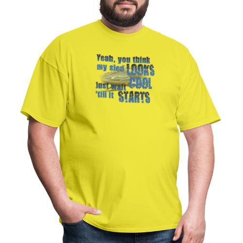 Sled Looks Cool - Men's T-Shirt