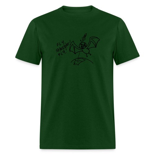 Fly Space Bat Fly Ladie's Tee (Light) - Men's T-Shirt
