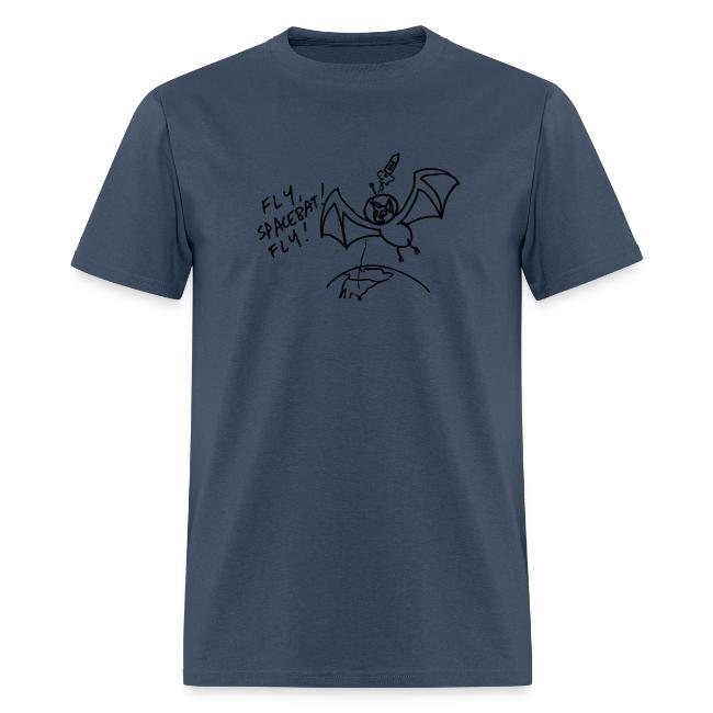 Fly Space Bat Fly Ladie's Tee (Light)