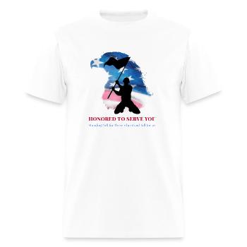 Veteran - Men's T-Shirt - white - Front - Jose (178cm)