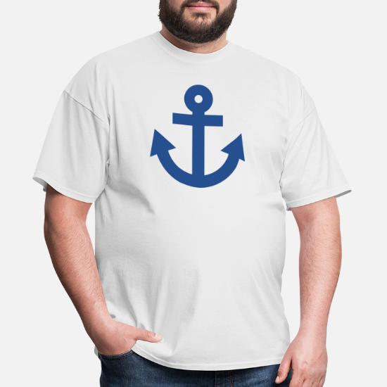 symbol udsultet Søndag anchor anker schiff ship boot boat' Men's T-Shirt | Spreadshirt