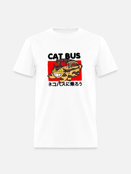 Cat bus - Men's T-Shirt - white