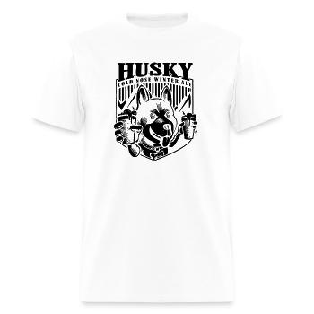 Husky - Men's T-Shirt - white - Front - Jose (178cm)