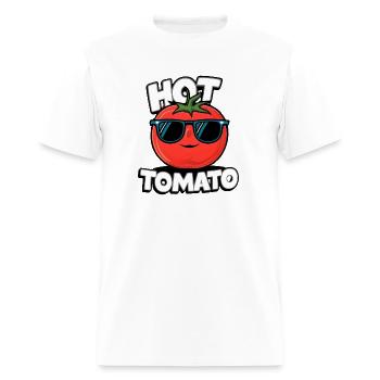 Hot Tomato - Men's T-Shirt - white - Front - Jose (178cm)