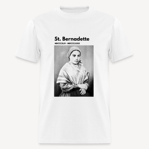 St Bernadette - Men's T-Shirt