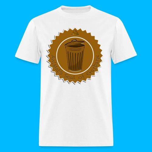 AniMat s Seal of Garbage - Men's T-Shirt