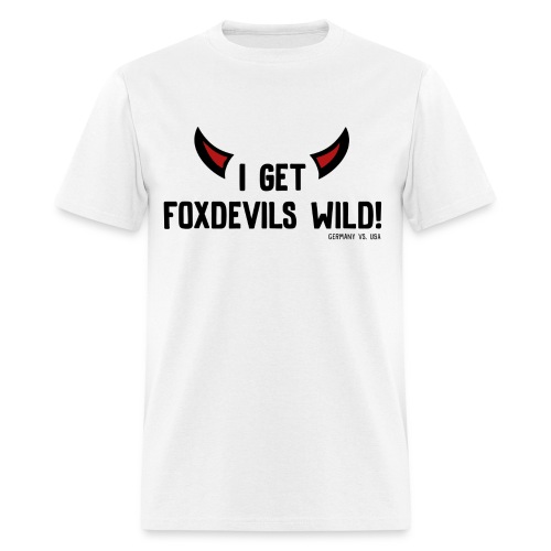 foxdevils wild farbe - Men's T-Shirt
