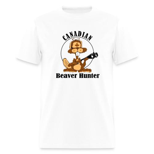 Canadian Beaver Hunter - Men's T-Shirt
