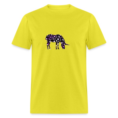 Unicorn Hearts purple - Men's T-Shirt
