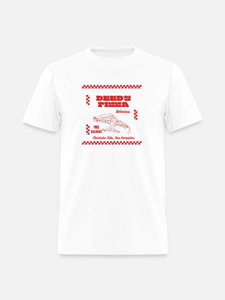 Deed's Pizza - Men's T-Shirt - white