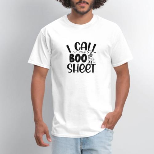 I call boo sheet - Men's T-Shirt