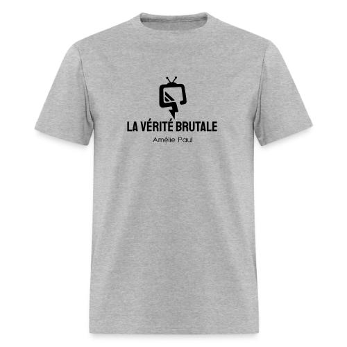 La Vérité Brutale (logo noir) - Men's T-Shirt