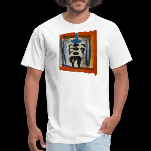 A TOUCH of ART! Unique STREET ART - like Basquiat! - Men's T-Shirt