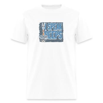 Prospecting - Men's T-Shirt - white - Front - Jose (178cm)