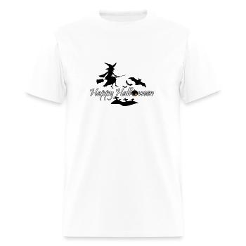 Halloween Halloween Clipart - T-shirt Homme - blanc - Devant - Jose (178cm)