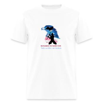 Veteran - Men's T-Shirt - white - Front - Jose (178cm)