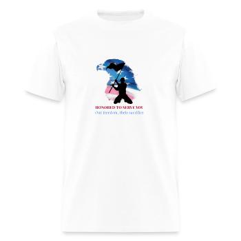 Veteran - Men's T-Shirt - white - Front - Jose (178cm)