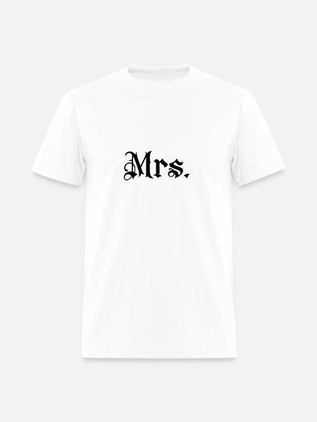 Gladditudes Mrs tattoo style - Men's T-Shirt - white
