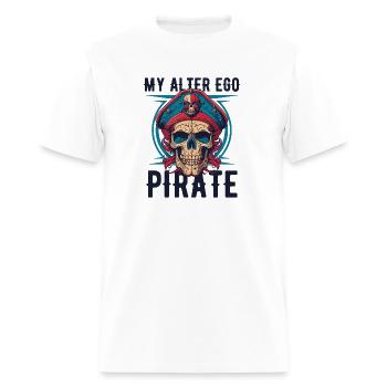 Pirate My Alter Ego - Men's T-Shirt - white - Front - Jose (178cm)
